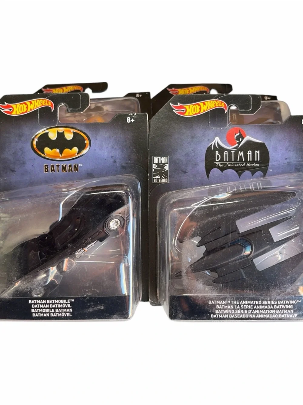 🔥 Hot Wheels Batman 80 Years Complete 6 Car Set Walmart Exclusive Sealed🔥